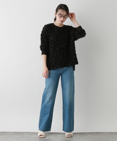 FOUND GOOD（ファウンドグッド）の「makiジャガードPO（その他トップス・レディース・ブラック/ホワイト系5/ベージュ・L/M/S）」の19枚目の写真