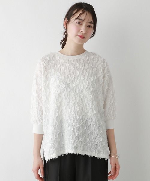 FOUND GOOD（ファウンドグッド）の「makiジャガードPO（その他トップス・レディース・ブラック/ホワイト系5/ベージュ・L/M/S）」の15枚目の写真