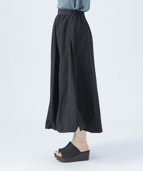 BEAMS HEART（ビームスハート）の「ワッシャー バルーンスカート（スカート・レディース・ブラック/ホワイト・FREE）」の12枚目の写真