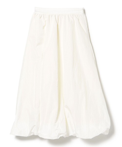 BEAMS HEART（ビームスハート）の「ワッシャー バルーンスカート（スカート・レディース・ブラック/ホワイト・FREE）」の15枚目の写真