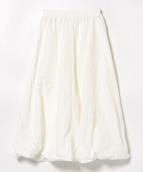 BEAMS HEART（ビームスハート）の「ワッシャー バルーンスカート（スカート・レディース・ブラック/ホワイト・FREE）」の18枚目の写真