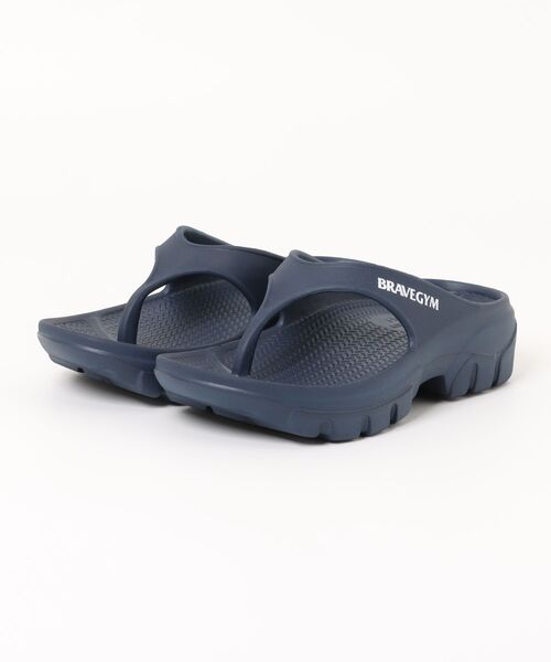 SHOERET(シューレット)の「【BRAVE GYM】トングサンダル H2CM-02B(サンダル・メンズ・ベージュ/ネイビー/ブラック・S/M/XS/L/XL/2XL)」の3枚目の写真