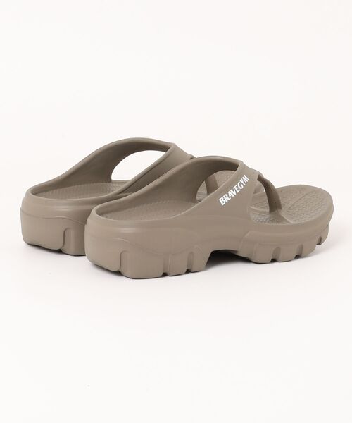 SHOERET(シューレット)の「【BRAVE GYM】トングサンダル H2CM-02B(サンダル・メンズ・ベージュ/ネイビー/ブラック・S/M/XS/L/XL/2XL)」の4枚目の写真