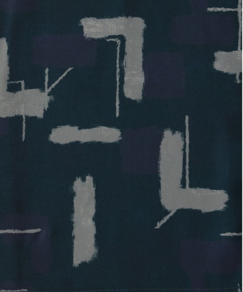 Right-on（ライトオン）の「【NEOSARTIC】総柄プリント開襟シャツ（シャツ/ブラウス・メンズ・ブラック/オフホワイト/グリーン・L/XL/M）」の11枚目の写真