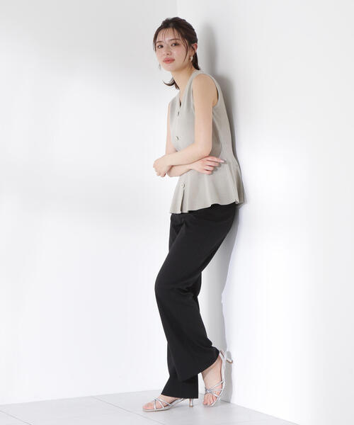 PROPORTION BODY DRESSING（プロポーションボディドレッシング）の「＜Ｅ＞フレアーパンツ / 1215237603（その他パンツ・レディース・ブラック/ブラウン・SMALL/MEDIUM/P/S）」の21枚目の写真