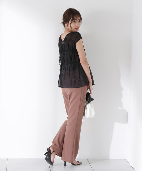 PROPORTION BODY DRESSING（プロポーションボディドレッシング）の「＜Ｅ＞フレアーパンツ / 1215237603（その他パンツ・レディース・ブラック/ブラウン・SMALL/MEDIUM/P/S）」の13枚目の写真