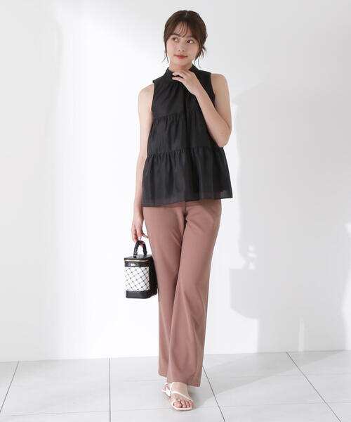 PROPORTION BODY DRESSING（プロポーションボディドレッシング）の「＜Ｅ＞フレアーパンツ / 1215237603（その他パンツ・レディース・ブラック/ブラウン・SMALL/MEDIUM/P/S）」の15枚目の写真