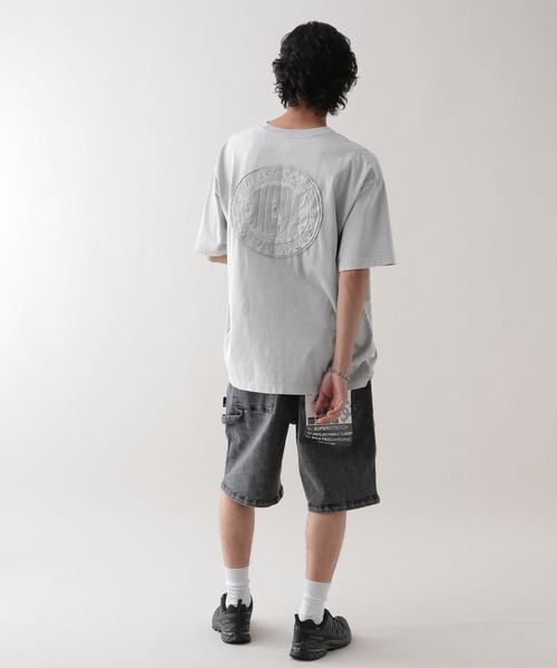 DC(ディーシー)の「【DC】サークルロゴ刺繍/オーバーサイズTシャツ(Tシャツ/カットソー・メンズ・グレー系その他/その他19・LARGE/MEDIUM)」の3枚目の写真