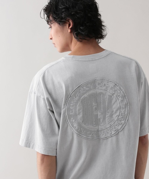 DC(ディーシー)の「【DC】サークルロゴ刺繍/オーバーサイズTシャツ(Tシャツ/カットソー・メンズ・グレー系その他/その他19・LARGE/MEDIUM)」の6枚目の写真