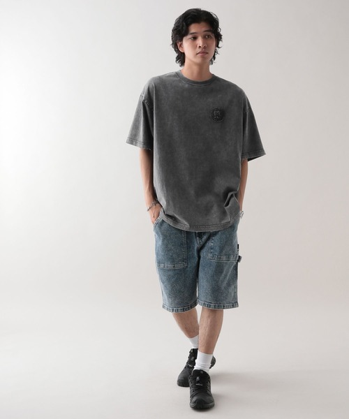 DC(ディーシー)の「【DC】サークルロゴ刺繍/オーバーサイズTシャツ(Tシャツ/カットソー・メンズ・グレー系その他/その他19・LARGE/MEDIUM)」の7枚目の写真