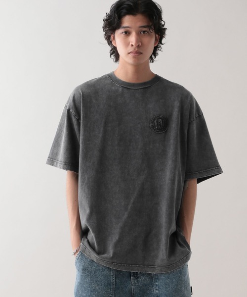 DC(ディーシー)の「【DC】サークルロゴ刺繍/オーバーサイズTシャツ(Tシャツ/カットソー・メンズ・グレー系その他/その他19・LARGE/MEDIUM)」の10枚目の写真