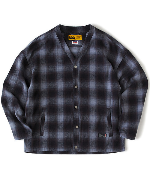 FAT(エフエイティー)の「MAC STEAM(カーディガン/ボレロ・メンズ・イエロー/グレー/グリーン・SKINNY(L)/TITCH(M)/JUMBO(XXL)/FAT(XL))」の2枚目の写真