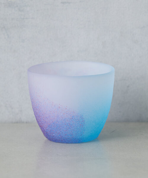 BIRTHDAY BAR（バースデイバー）の「空のいろどりミスト グラス（グラス/マグカップ/タンブラー・レディース・ブルー/オレンジ/ブルー系その他・0）」の3枚目の写真