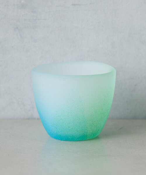 BIRTHDAY BAR（バースデイバー）の「空のいろどりミスト グラス（グラス/マグカップ/タンブラー・レディース・ブルー/オレンジ/ブルー系その他・0）」の2枚目の写真