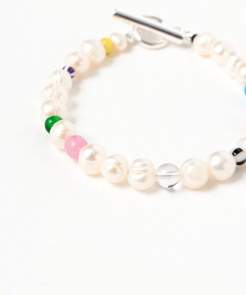 ROSETTA PRAYER(ロゼッタプレア)の「ROSETTA PRAYER / PEARL BEADS BRECELET(ブレスレット・レディース・その他・ONE SIZE)」の2枚目の写真