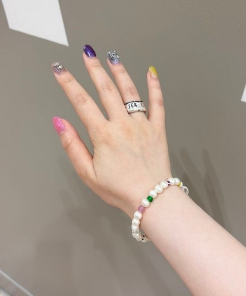 ROSETTA PRAYER(ロゼッタプレア)の「ROSETTA PRAYER / PEARL BEADS BRECELET(ブレスレット・レディース・その他・ONE SIZE)」の4枚目の写真