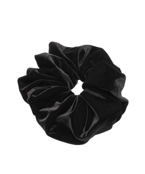 RESEXXY（リゼクシー）の「ベロアビックシュシュ（シュシュ・レディース・ブラック/グレー・FREE）」の9枚目の写真