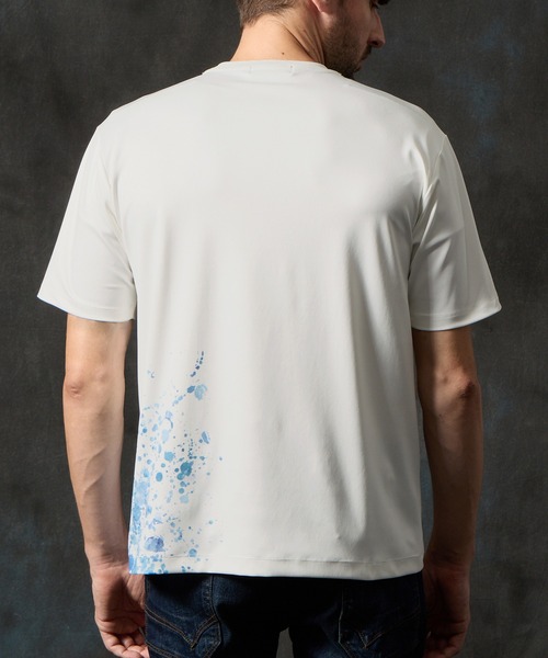 スプラッタープリント半袖Ｔシャツ スプラッタープリント半袖Tシャツ（Tシャツ/カットソー