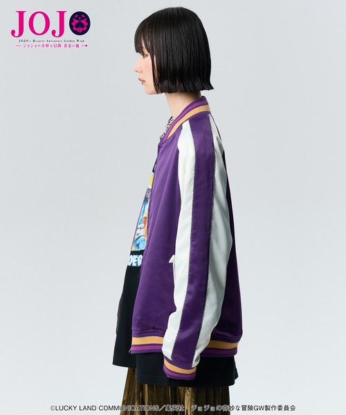 glamb(グラム)の「Golden Wind Ska Jumper(スカジャン・メンズ・ブラック/パープル・M/L/XL/S)」の10枚目の写真