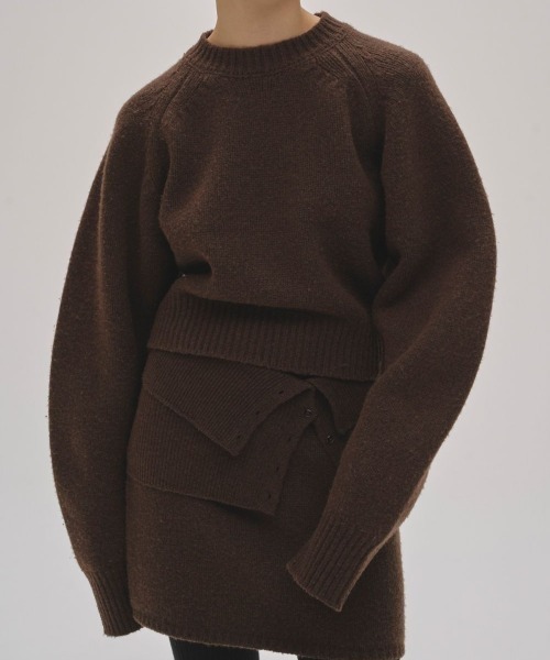 TODAYFUL WOOL100%ラグランニット チャコールグレー TODAYFUL(トゥデイフル) / Life's online store（ライフズ） / Wool