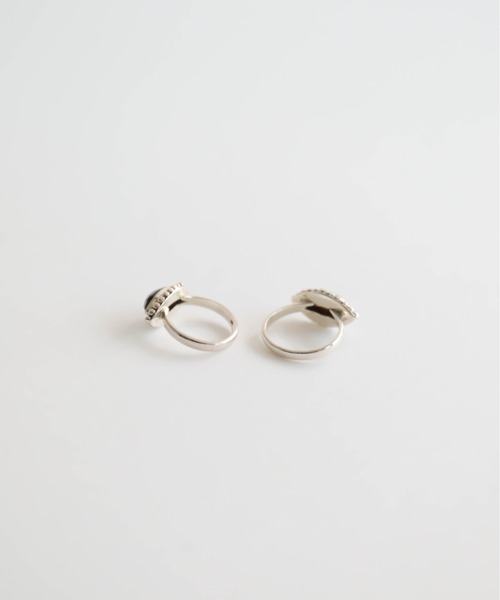 rapiecage（ラピエサージュ）の「グラソン マーキスストーンフレームリング2 GC（リング・レディース・ブラック/ブラウン・11号/13号）」の18枚目の写真