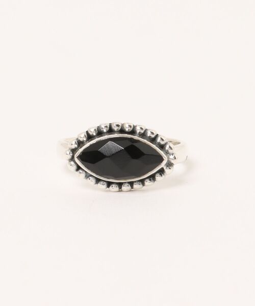 rapiecage（ラピエサージュ）の「グラソン マーキスストーンフレームリング2 GC（リング・レディース・ブラック/ブラウン・11号/13号）」の19枚目の写真