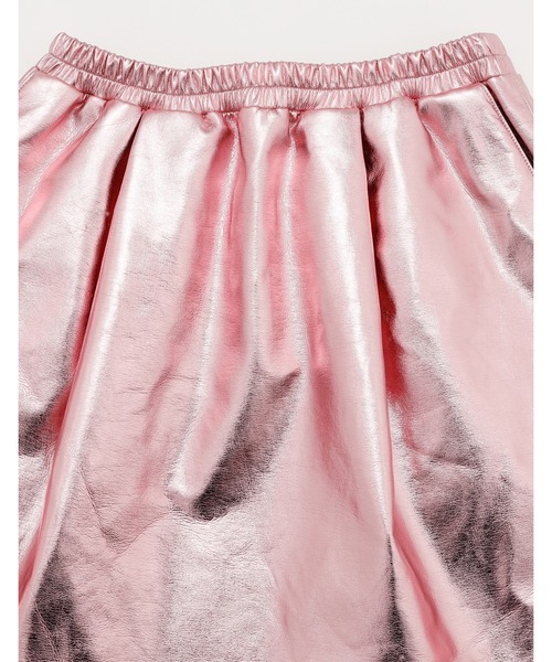 Little sunny bite(リトルサニーバイト)の「『little sunny bite』glitter skirt(スカート・レディース・シルバー/ブラック/ピンク・MEDIUM/SMALL)」の10枚目の写真