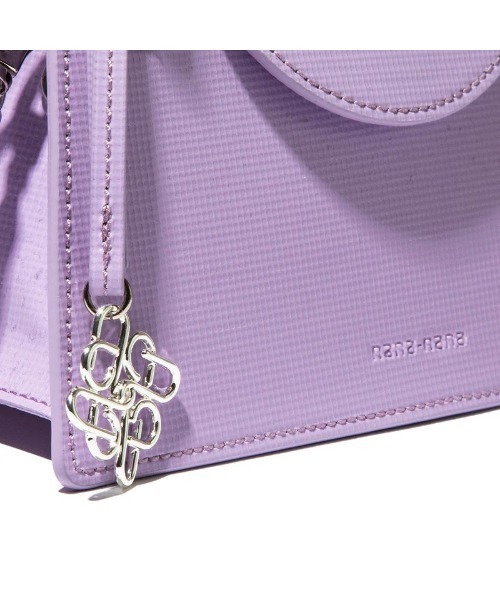 Kinetics（キネティクス）の「nana-nana KNOT MINI SHOULDER BAG（ナナナナ ノット ミニショルダーバッグ）（ショルダーバッグ・レディース・ブラック/ラベンダー・ONE SIZE）」の8枚目の写真