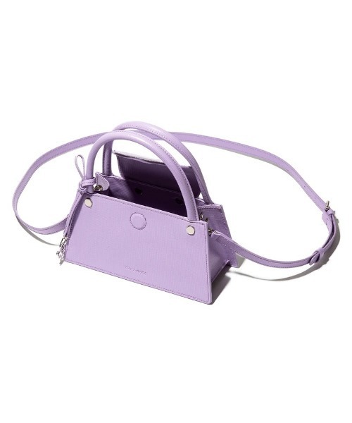 Kinetics（キネティクス）の「nana-nana KNOT MINI SHOULDER BAG（ナナナナ ノット ミニショルダーバッグ）（ショルダーバッグ・レディース・ブラック/ラベンダー・ONE SIZE）」の6枚目の写真