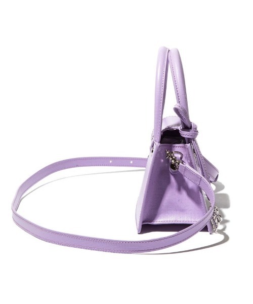 Kinetics（キネティクス）の「nana-nana KNOT MINI SHOULDER BAG（ナナナナ ノット ミニショルダーバッグ）（ショルダーバッグ・レディース・ブラック/ラベンダー・ONE SIZE）」の7枚目の写真
