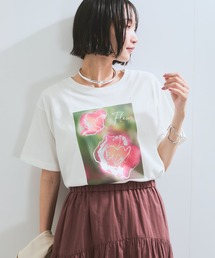 【接触冷感】箔グラフィックアートTシャツ