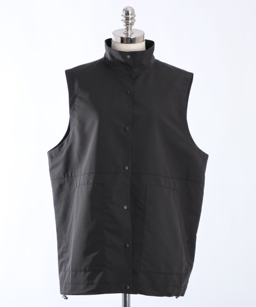 セール】スタンドネックナイロンベスト（ベスト）｜1chaku