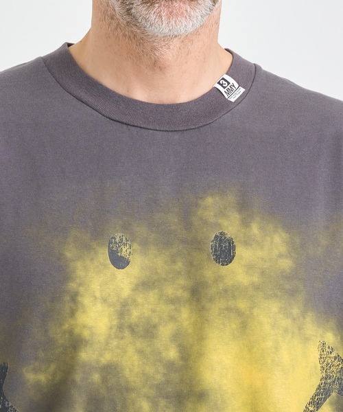 MIHARAYASUHIRO（ミハラヤスヒロ）の「【Maison MIHARAYASUHIRO / メゾンミハラヤスヒロ】SMILY FACE PRINTED TEE（Tシャツ/カットソー・メンズ・ブラック・44/46/48）」の9枚目の写真