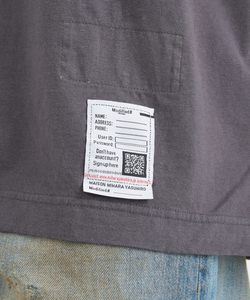 MIHARAYASUHIRO（ミハラヤスヒロ）の「【Maison MIHARAYASUHIRO / メゾンミハラヤスヒロ】SMILY FACE PRINTED TEE（Tシャツ/カットソー・メンズ・ブラック・44/46/48）」の11枚目の写真