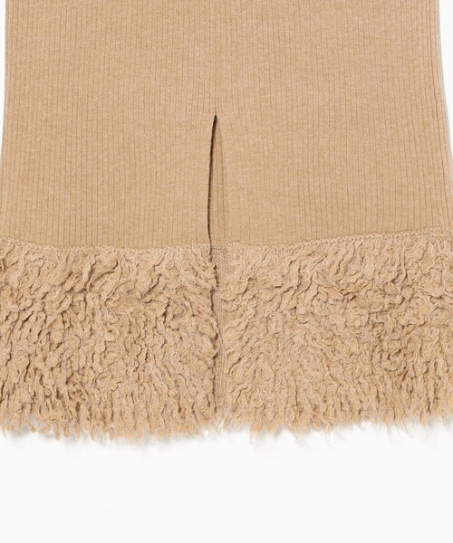 Ray BEAMS(レイビームス)の「RBS / フリンジ キリカエ ニット スカート(スカート・レディース・シルバー/ベージュ・ONE SIZE)」の16枚目の写真