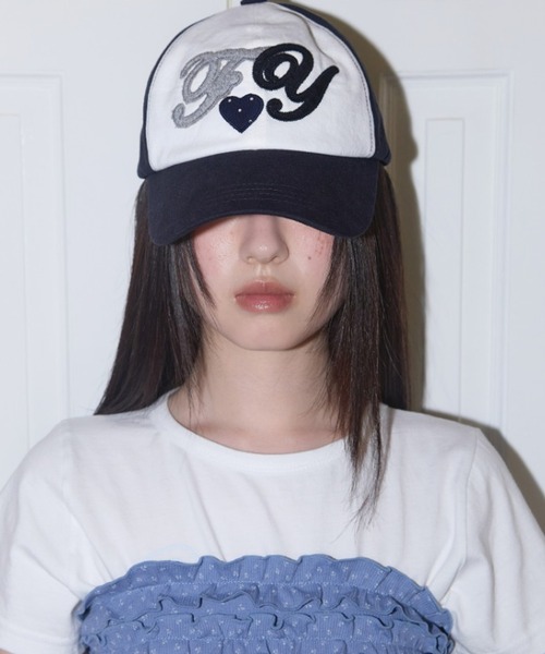 ★FANCYCLUB★FY PATCH BLOCK BALL CAP (NAVY)★正規品/直送料込 ☆ FANCY CLUB☆ FY PATCH BLOCK BALL CAP MUSINSA | FANCY CLUB