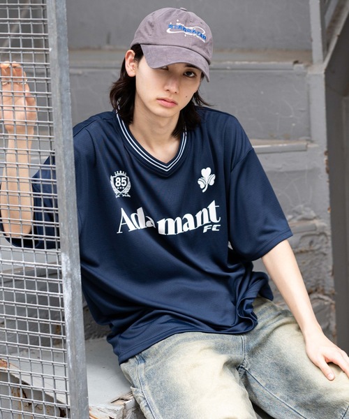 WEGO(ウィゴー)の「WEGO/アクセ付きメッシュロゴT(Tシャツ/カットソー・メンズ・ブラック/ネイビー/ホワイト・LARGE/MEDIUM)」の14枚目の写真