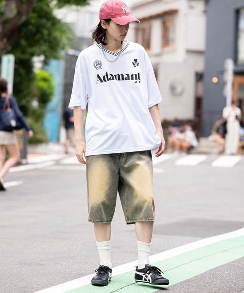 [WOOALONG]OG Basic ティーシャツ★新作・25SS★男女★ WOOALONG ウアロン シグニチャー刺繍ロゴTシャツ[品番