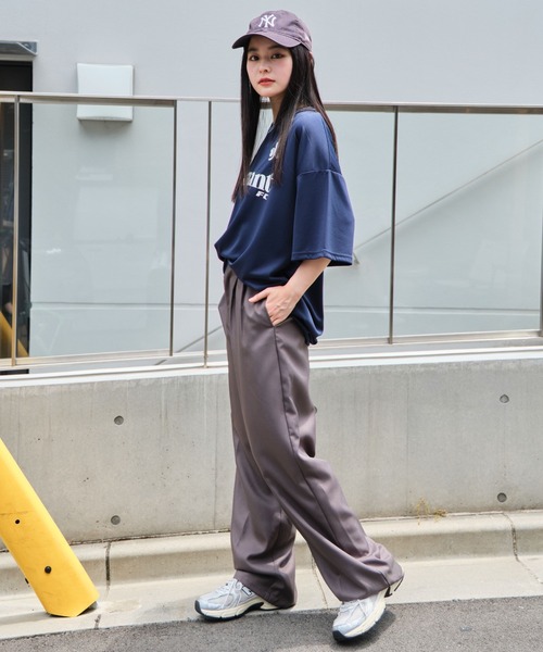 WEGO(ウィゴー)の「WEGO/アクセ付きメッシュロゴT(Tシャツ/カットソー・メンズ・ブラック/ネイビー/ホワイト・LARGE/MEDIUM)」の7枚目の写真