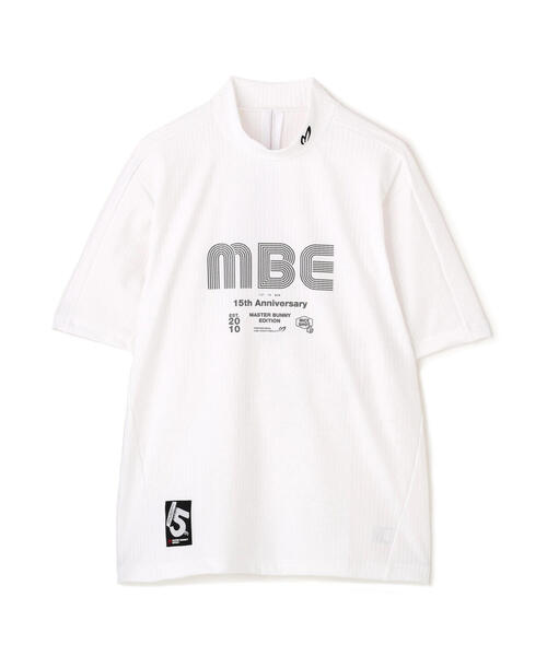 MASTER BUNNY EDITION(マスターバニーエディション)の「【MASTER BUNNY EDITION】75dフルダルサッカーストライプ半袖ハイネックカットソー(Tシャツ/カットソー・メンズ・オレンジ/グリーン/ホワイト・LARGE/X-LARGE/XX-LARGE)」の19枚目の写真