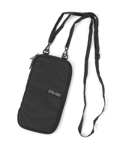 LAKOLE（ラコレ）の「ショルダーパスポートケース / 493704（パスポートケース・レディース・ブラック/グレー・FREE）」の4枚目の写真