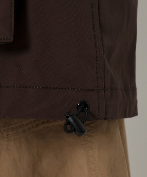 BABYLONE（バビロン）の「【多機能素材】スタンドカラードロストブルゾン（ブルゾン・レディース・ブラウン/ネイビー・フリー）」の19枚目の写真