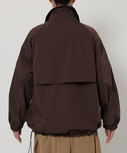 BABYLONE（バビロン）の「【多機能素材】スタンドカラードロストブルゾン（ブルゾン・レディース・ブラウン/ネイビー・フリー）」の17枚目の写真