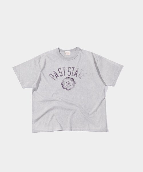 WHO'S WHO gallery(フーズフーギャラリー)の「【From Vintage】 WRONGカレッジTEE(Tシャツ/カットソー・レディース・グレー/ネイビー・FREE)」の1枚目の写真