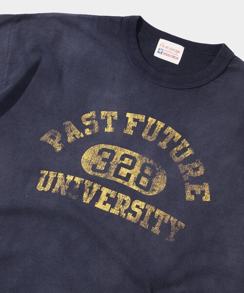 WHO'S WHO gallery(フーズフーギャラリー)の「【From Vintage】 WRONGカレッジTEE(Tシャツ/カットソー・レディース・グレー/ネイビー・FREE)」の15枚目の写真