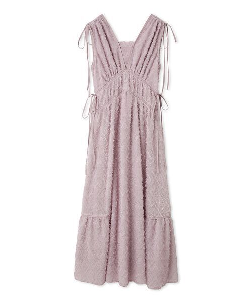 セール】【00サイズあり】ジャガードドロストディティールワンピース