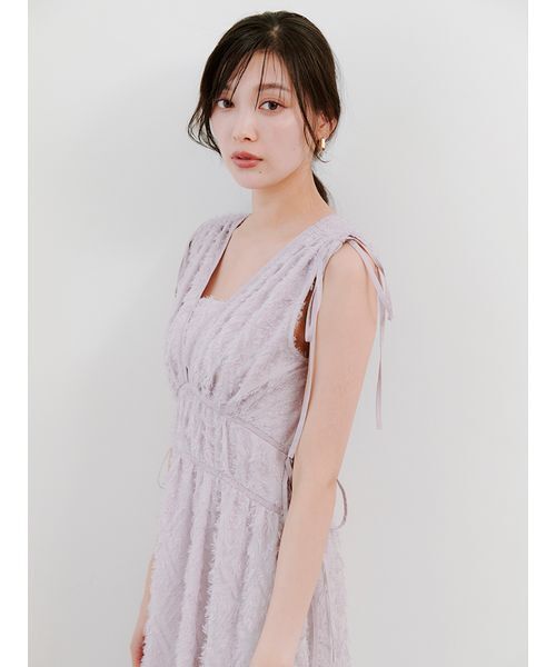 SNIDEL ジャガードドロストディティールワンピース セール】【00サイズあり】ジャガードドロストディティールワンピース
