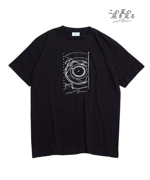 CONVERSE TOKYO(コンバーストウキョウ)の「【この夏の星を見る】TELESCOPE TEE(Tシャツ/カットソー・レディース・ブラック・FREE)」の1枚目の写真
