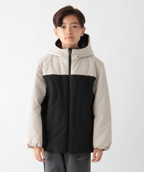 GLOBAL WORK（グローバルワーク）の「ライトウォームスマートブルゾン/495926（ブルゾン・キッズ・ブラック/ベージュ/グレー/グリーン・130cm/140cm/150cm/160cm/170cm）」の14枚目の写真
