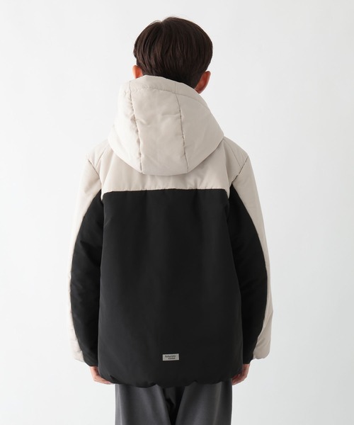 GLOBAL WORK（グローバルワーク）の「ライトウォームスマートブルゾン/495926（ブルゾン・キッズ・ブラック/ベージュ/グレー/グリーン・130cm/140cm/150cm/160cm/170cm）」の16枚目の写真